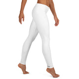 YAKWARY Women White Leggings