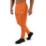 YAKWARY Men Orange Joggers