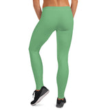 YAKWARY Women Green Leggings