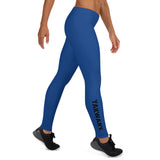 YAKWARY Women Blue Leggings