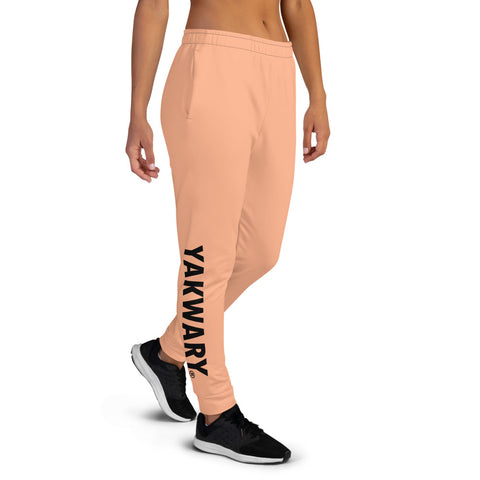 YAKWARY Women Orange Joggers