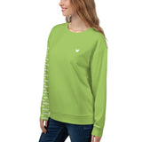 YAKWARY Women Green Special Sweatshirt