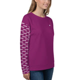 YAKWARY Women Pink Special Sweatshirt