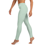 YAKWARY Turquoise Yoga Leggings With Pocket