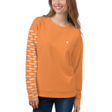 YAKWARY Women Orange Special Sweatshirt