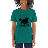 YAKWARY Women Black Color Collection T-Shirt