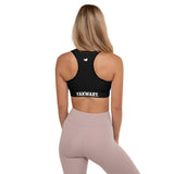 YAKWARY Women Black Padded Sports Bra