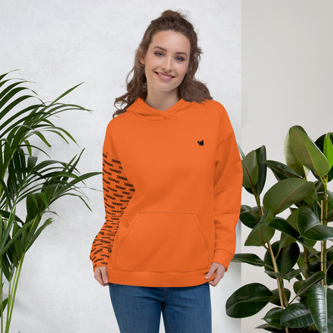 YAKWARY Women Orange Special Hoodie