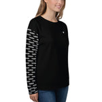 YAKWARY Women Black Special Sweatshirt