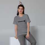 YAKWARY Women Colour Cotton T-Shirt