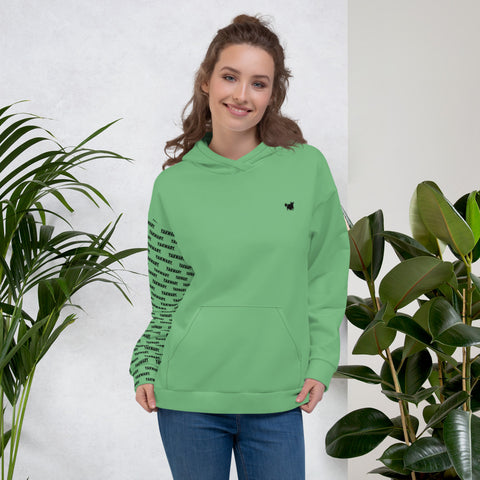 YAKWARY Women Green Special Hoodie