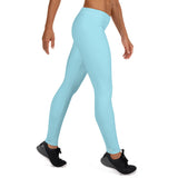 YAKWARY Women Blue Leggings