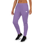 YAKWARY Women Purple Joggers