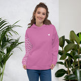 YAKWARY Women Pink Special Hoodie