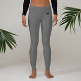 YAKWARY Women Gray Leggings