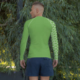 YAKWARY Men Gym Special Green Rash Guard