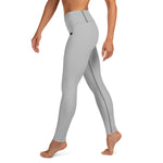 YAKWARY Gray Yoga Leggings Without Pocket