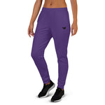 YAKWARY Women Purple Joggers