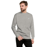 YAKWARY Men Embroidered Fleece Pullover