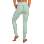 YAKWARY Turquoise Yoga Leggings With Pocket