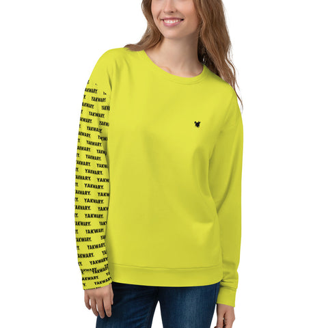 YAKWARY Women Green Special Sweatshirt