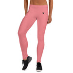 YAKWARY Women Pink Leggings