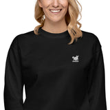 YAKWARY Women Embroidered Fleece Pullover