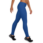 YAKWARY Women Blue Leggings