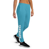 YAKWARY Women Blue Joggers