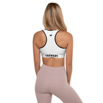 YAKWARY Women White Padded Sports Bra