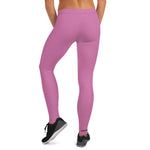 YAKWARY Women Pink Leggings