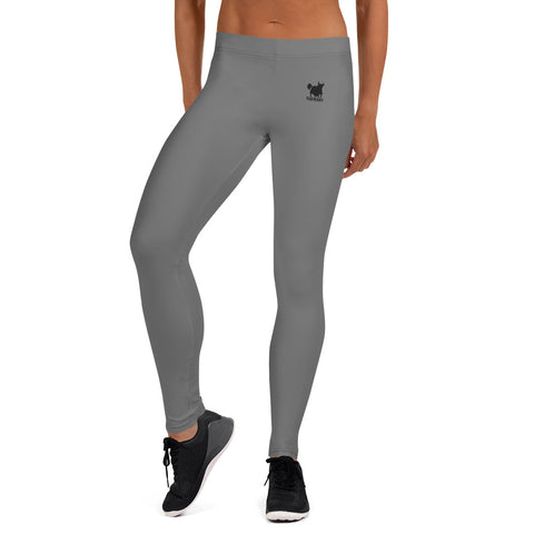 YAKWARY Women Gray Leggings