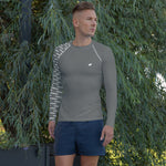 YAKWARY Men Gym Special Gray Rash Guard