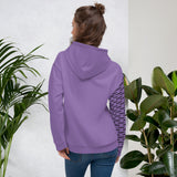 YAKWARY Women Purple Special Hoodie