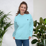 YAKWARY Women Blue Special Hoodie