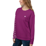 YAKWARY Women Pink Special Sweatshirt