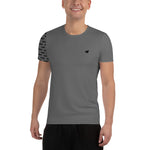 YAKWARY Men Gray Sports T-shirt