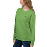 YAKWARY Women Green Special Sweatshirt