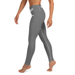 YAKWARY Gray Yoga Leggings With Pocket