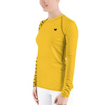 YAKWARY Women Yellow Special Rash Guard