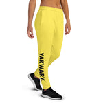 YAKWARY Women Yellow Joggers