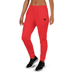 YAKWARY Women Red Joggers