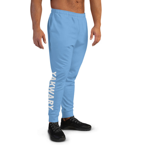 YAKWARY Men Blue Joggers