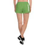 YAKWARY Women Green Athletic Short Shorts