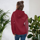 YAKWARY Women Red Special Hoodie