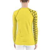 YAKWARY Women Yellow Special Rash Guard