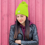 YAKWARY Women Pom-Pom Beanie