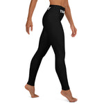 YAKWARY Black Yoga Leggings Without Pocket