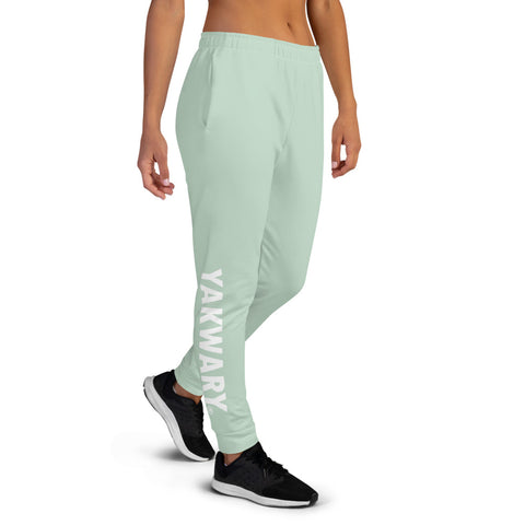 YAKWARY Women Turquoise Joggers