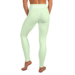 YAKWARY Green Yoga Leggings With Pocket